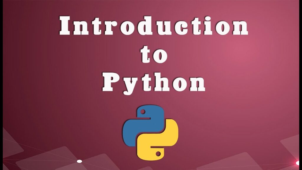 Python Programming for Beginners